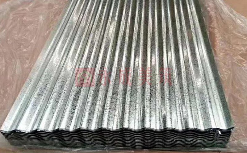 Folded hot-dip galvanized color coated steel sheet