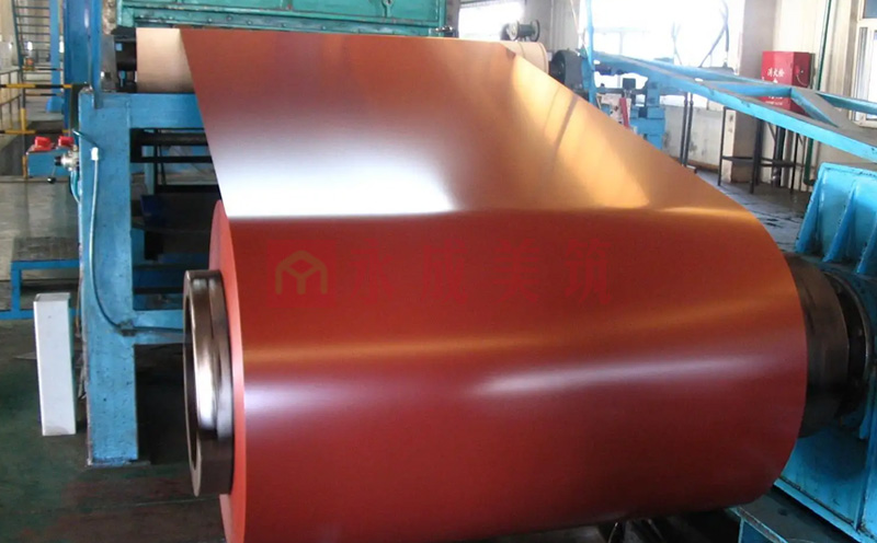 Aluminum color coated coil
