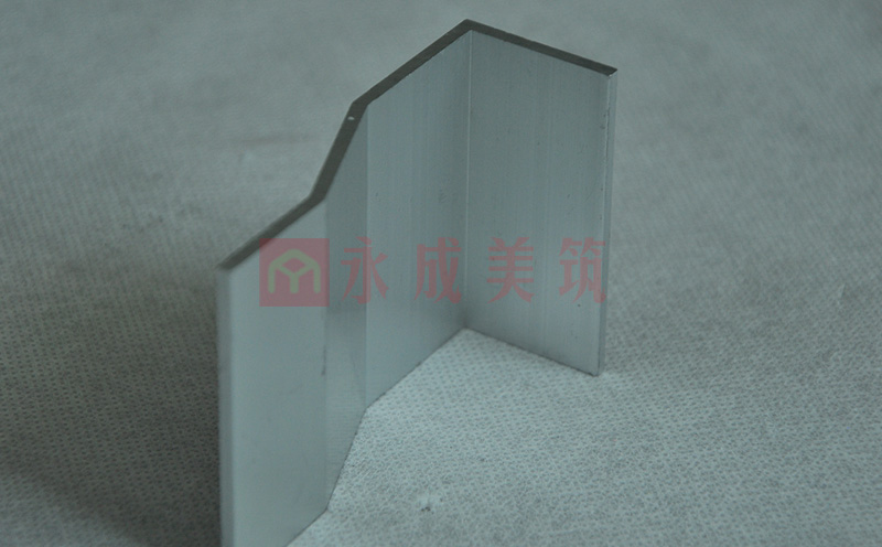 Aluminum alloy gable J-shaped support